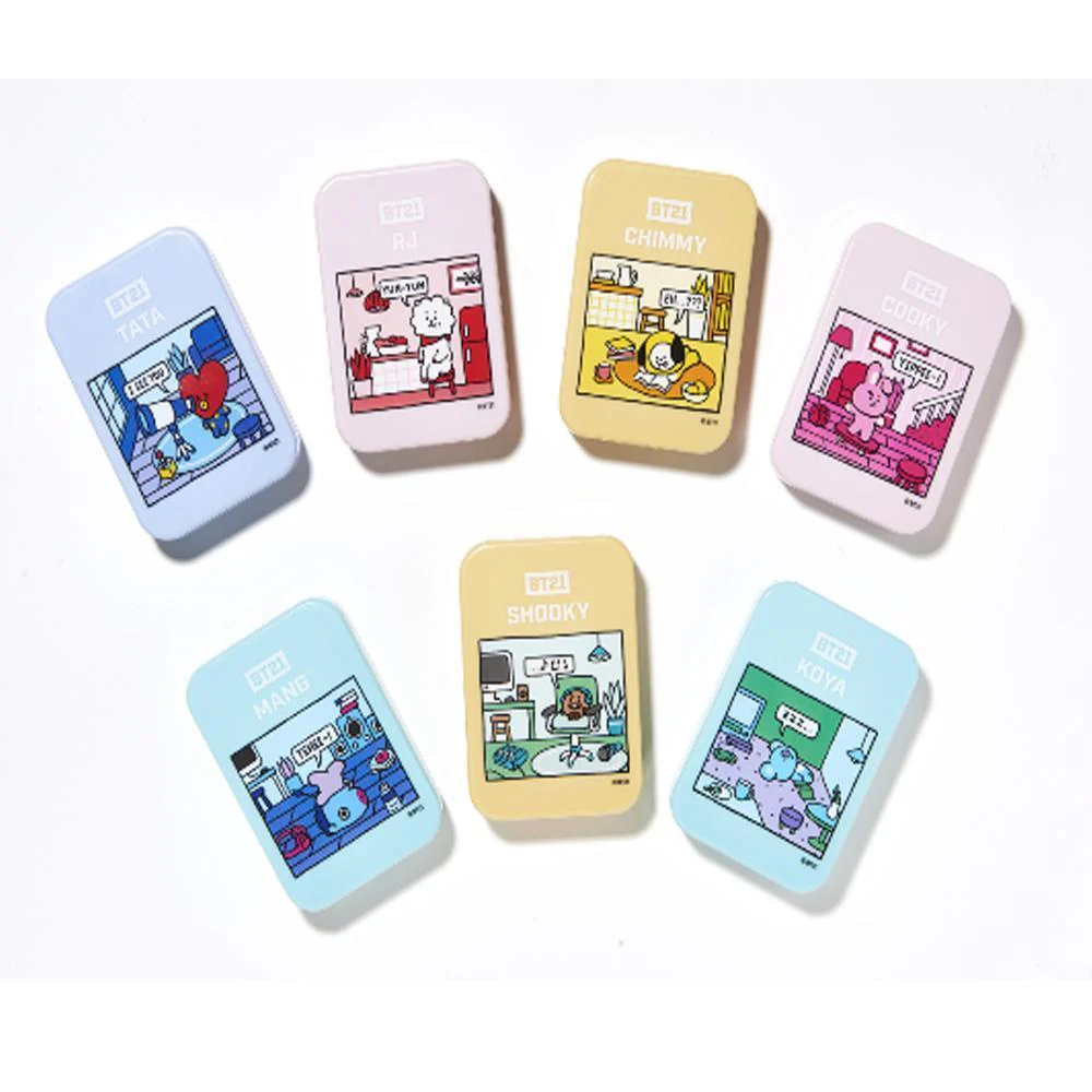 BT21 CONTACT LENS CASE SET