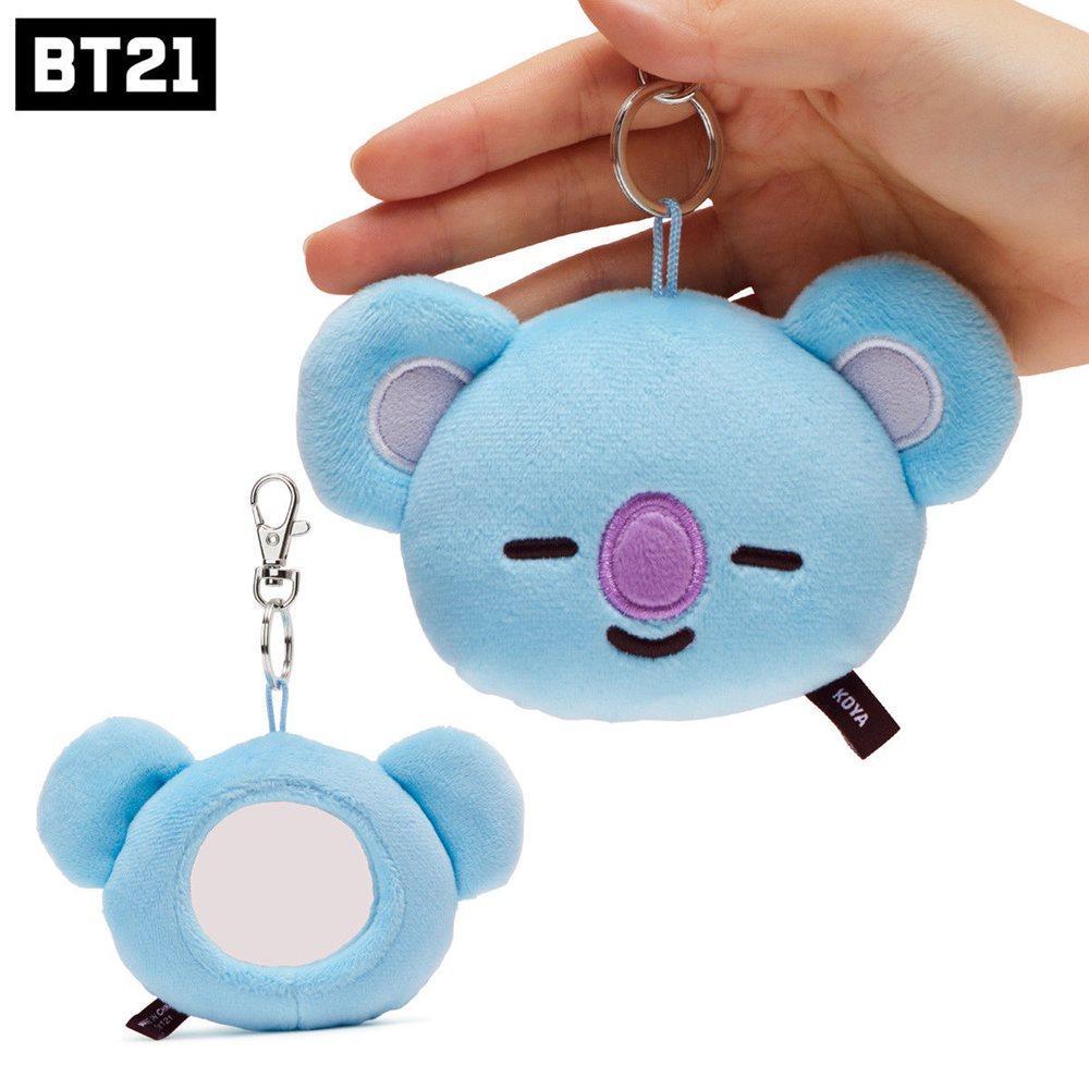 BT21 PLUSH MIRROR KEYCHAIN - Image 2