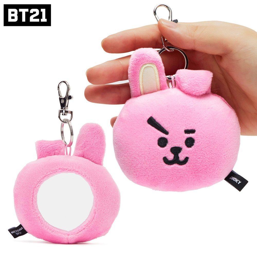 BT21 PLUSH MIRROR KEYCHAIN - Image 3