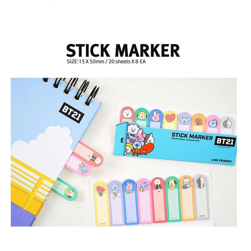 BT21 MEMO STICK MARKER - Image 3