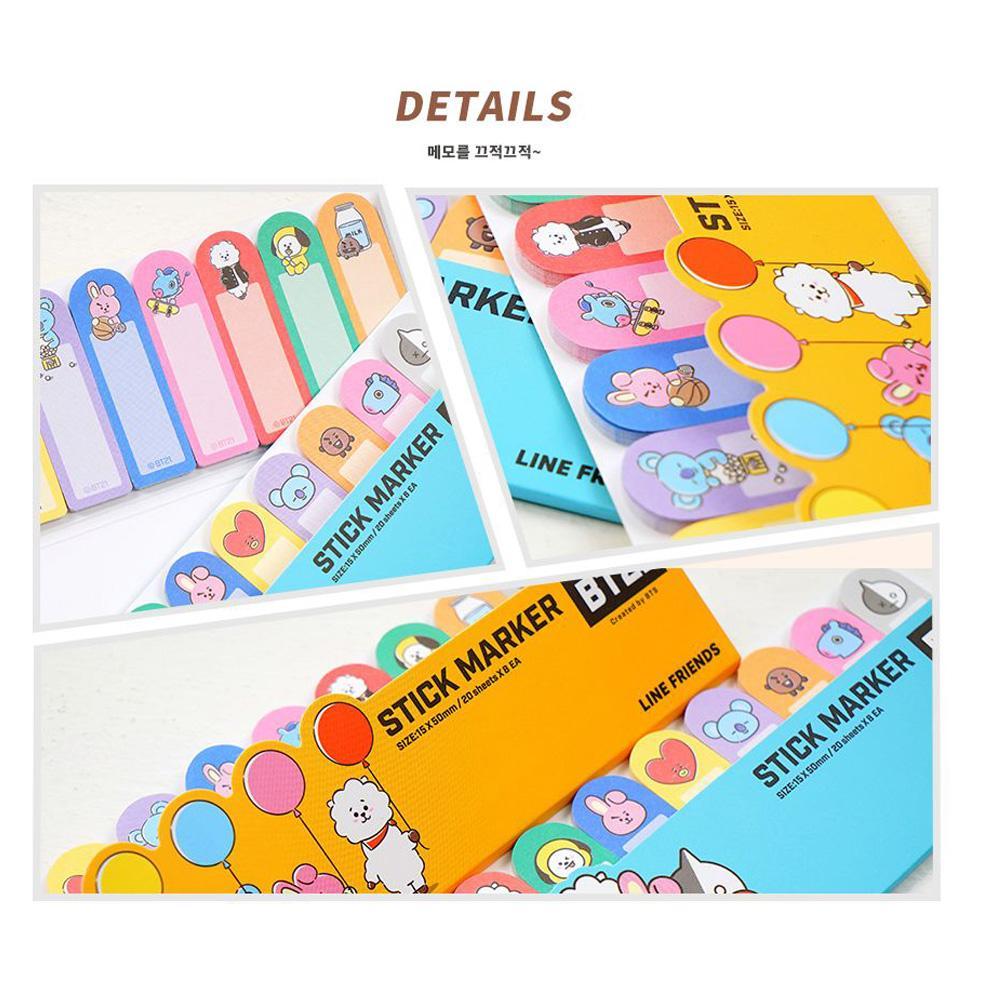 BT21 MEMO STICK MARKER - Image 4