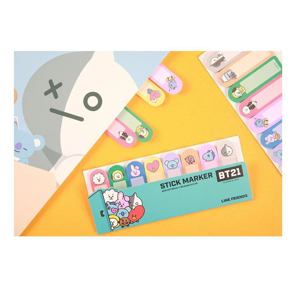BT21 MEMO STICK MARKER - Image 5