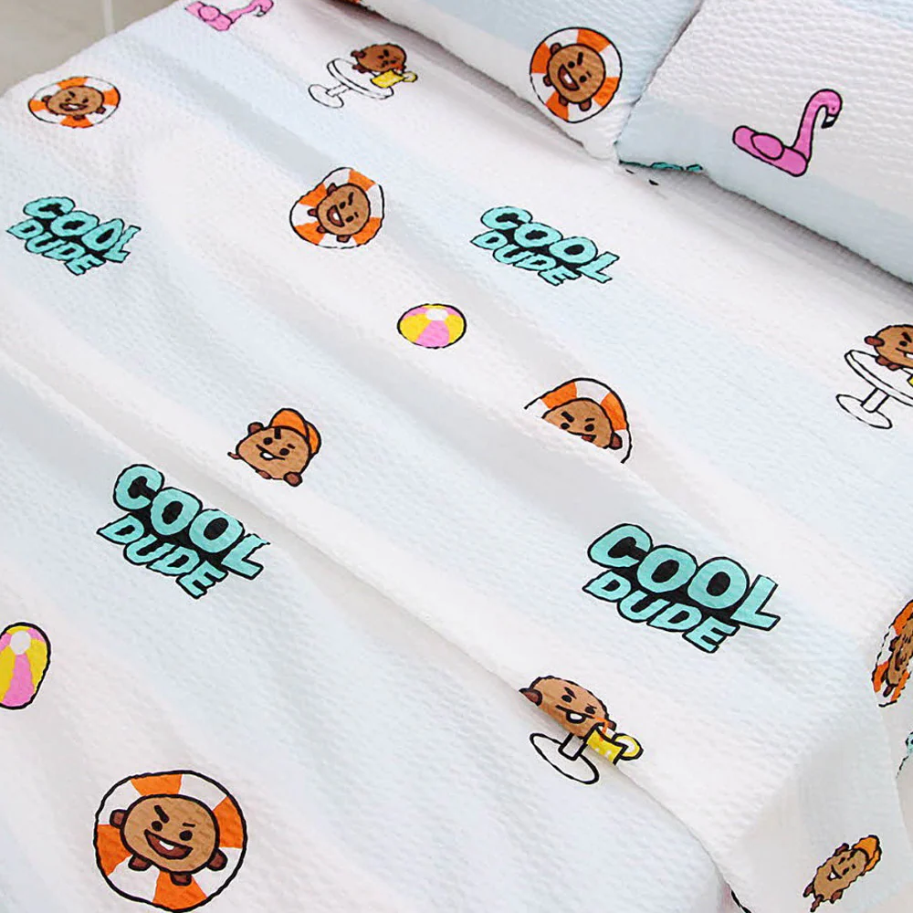 BT21 RIPPLE BLANKET [ YUMMY SHOOKY ] - Image 3