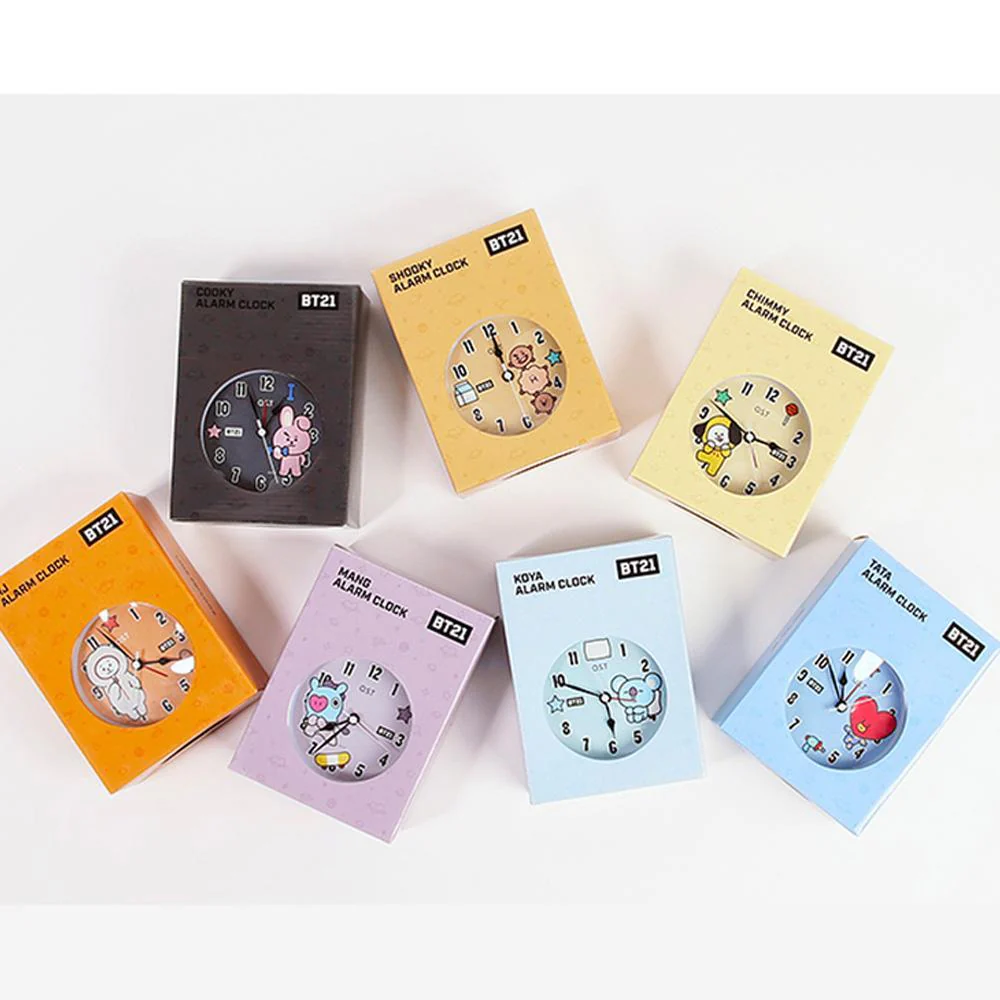 BT21 ALARM DESK CLOCK