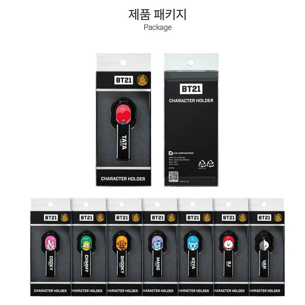 BT21 CHARACTER HOLDER WITH STRAP - Image 2