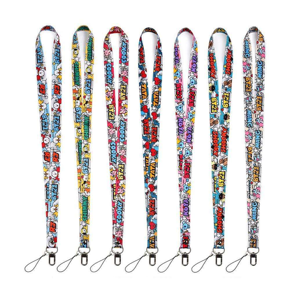 BT21 NECK STRAP LANYARD