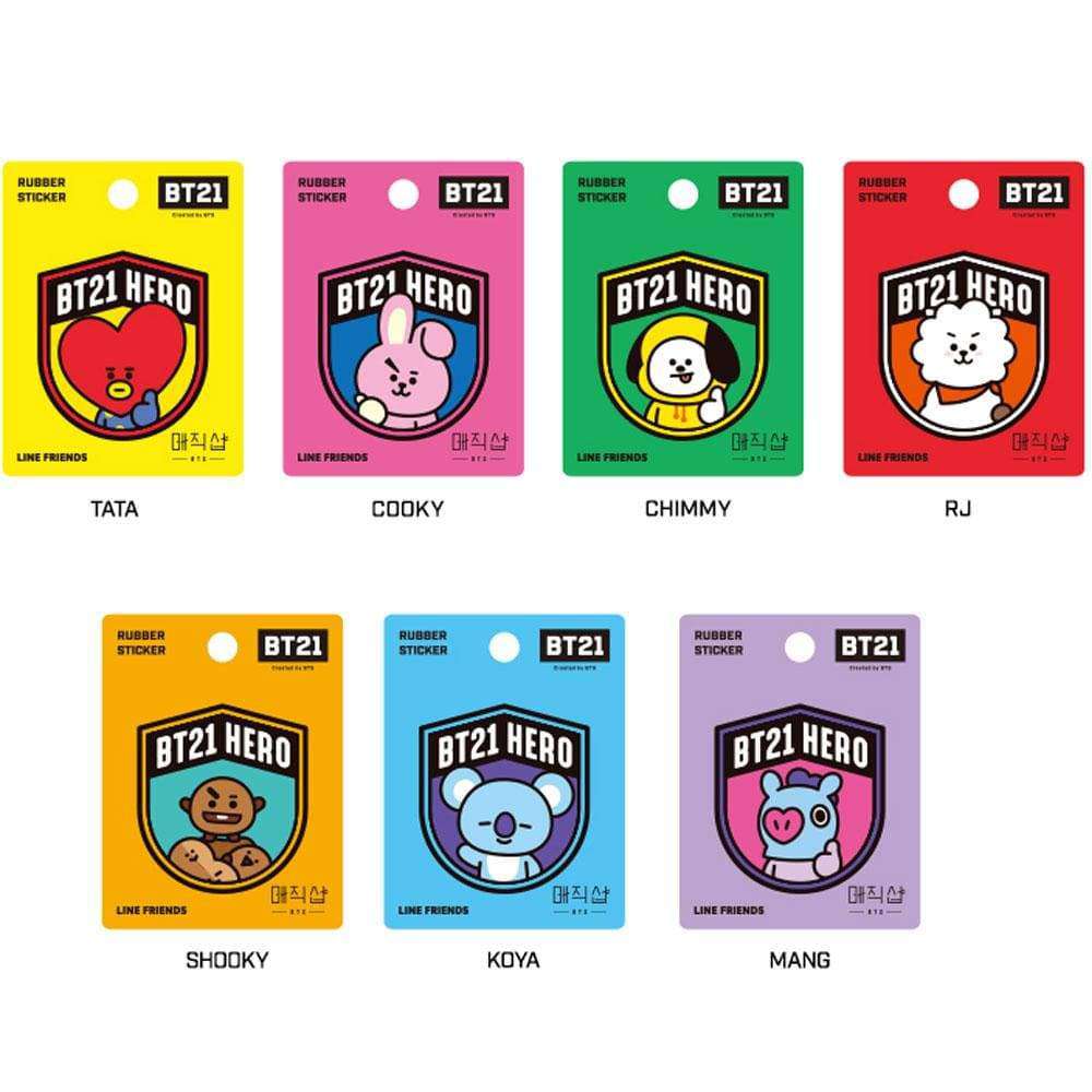 BT21 [ 5TH MUSTER: MAGIC SHOP ] RUBBER STICKER - Image 2