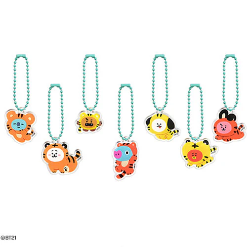 BT21 [ TIGER ] SIMPLE KEYRING