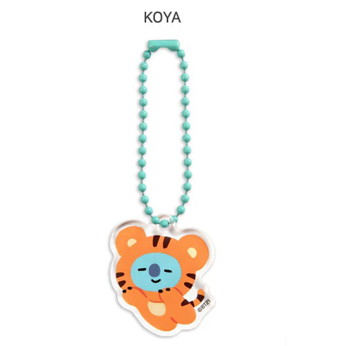BT21 [ TIGER ] SIMPLE KEYRING - Image 2
