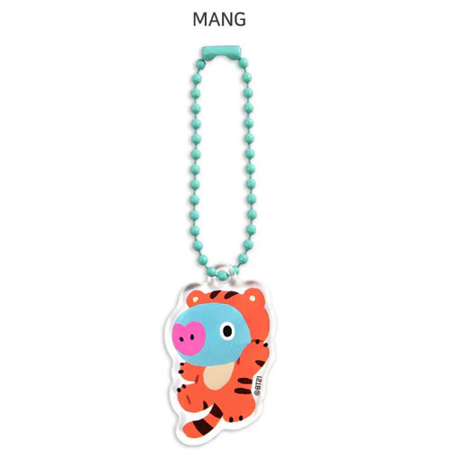 BT21 [ TIGER ] SIMPLE KEYRING - Image 5
