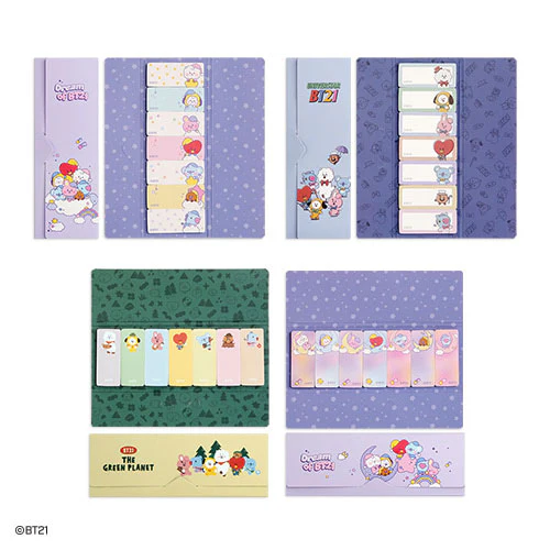 BT21 STICKY INDEX STICKER