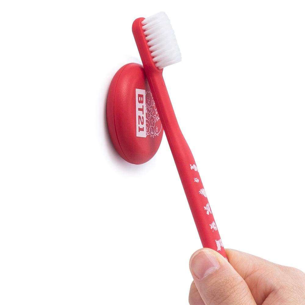 BT21 TOOTHBRUSH+MAGNET HOLDER