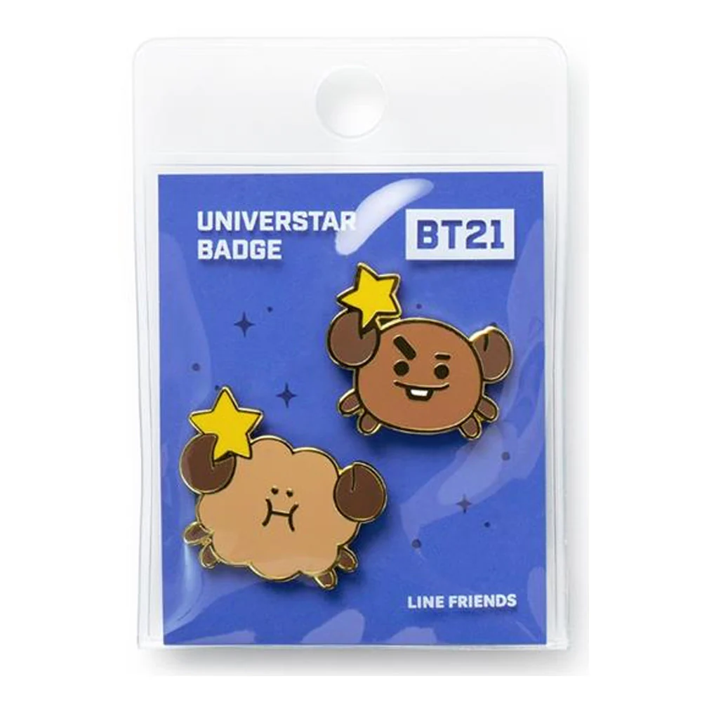 BT21 CONSTELLATION BADGE SET - Image 6