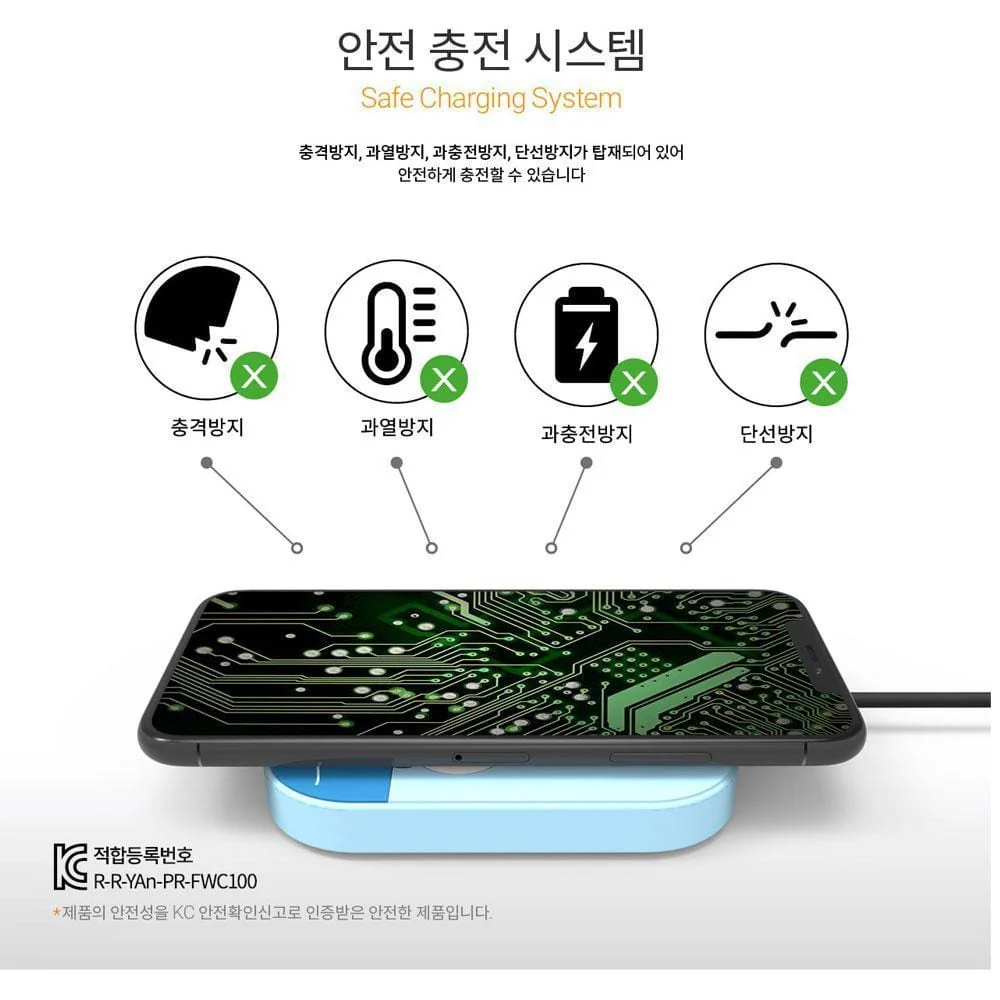BT21 WIRELESS CHARGER + CABLE - Image 3