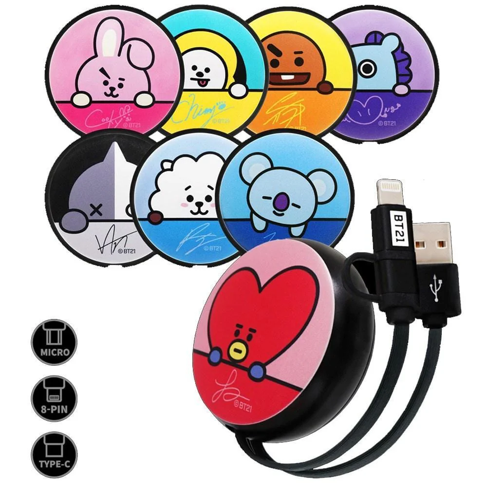 BT21 RETRACTABLE CABLE