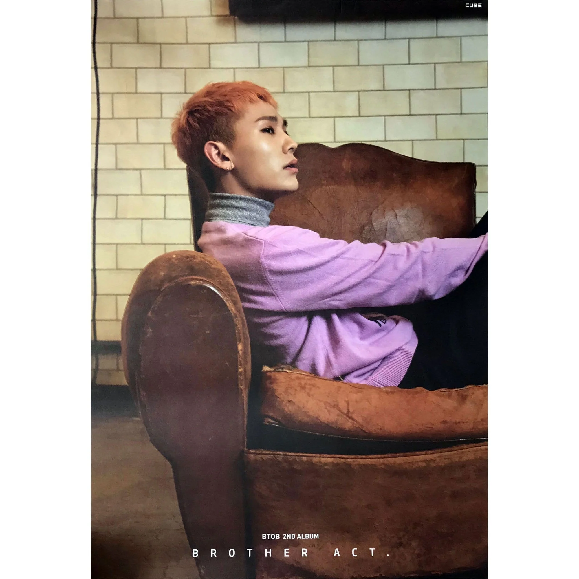 비투비 | BTOB | 2ND ALBUM [ BROTHER ACT ] | (ILHOON VER.) POSTER ONLY