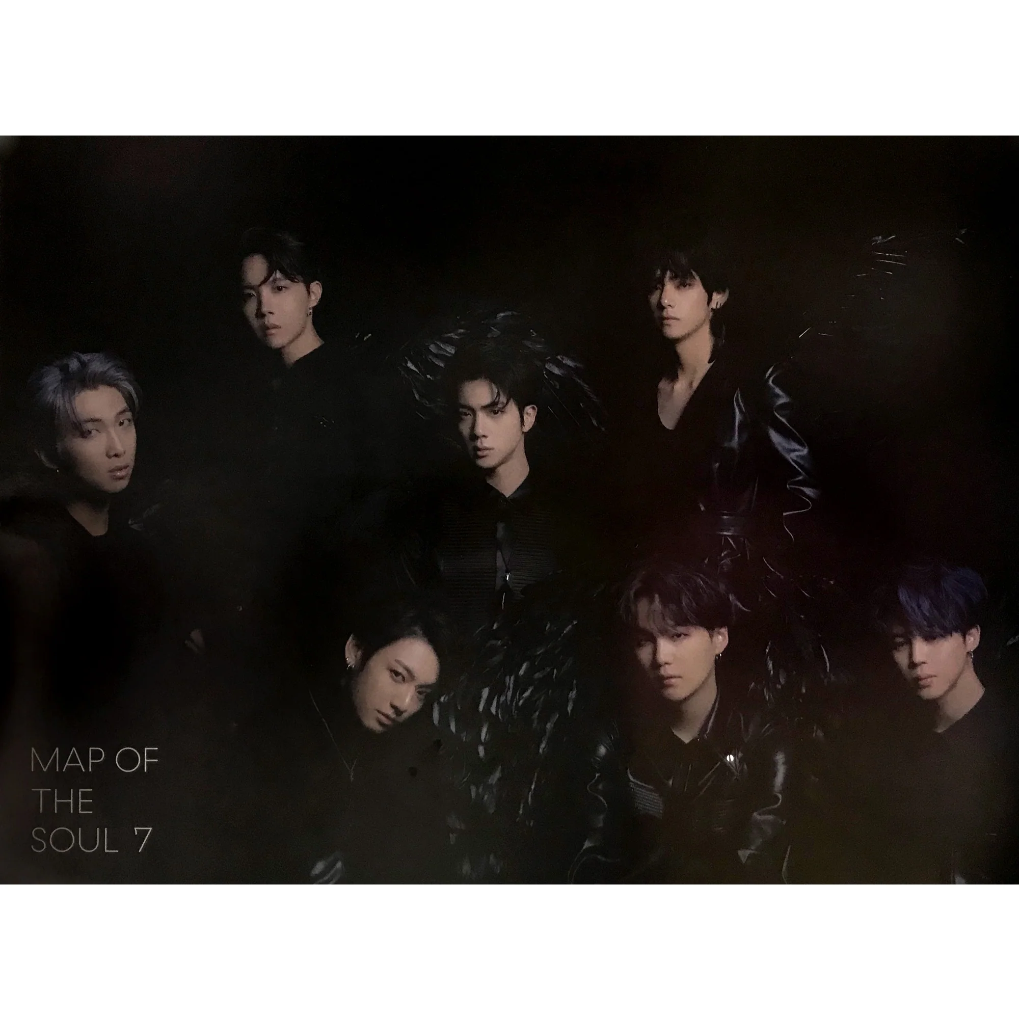 BTS POSTER | 4TH ALBUM [ MAP OF THE SOUL: 7 ] | (B VER.)