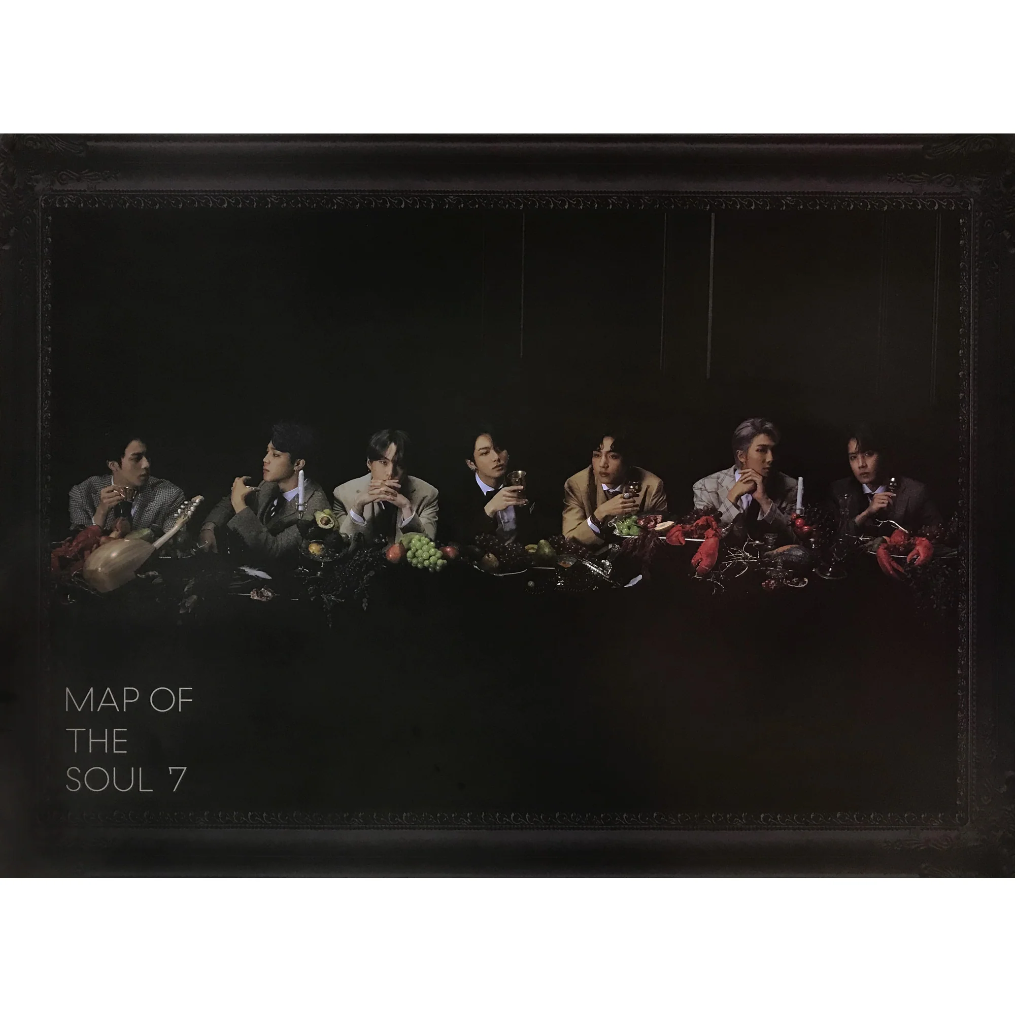 BTS POSTER | 4TH ALBUM [ MAP OF THE SOUL: 7 ] | (C VER.)