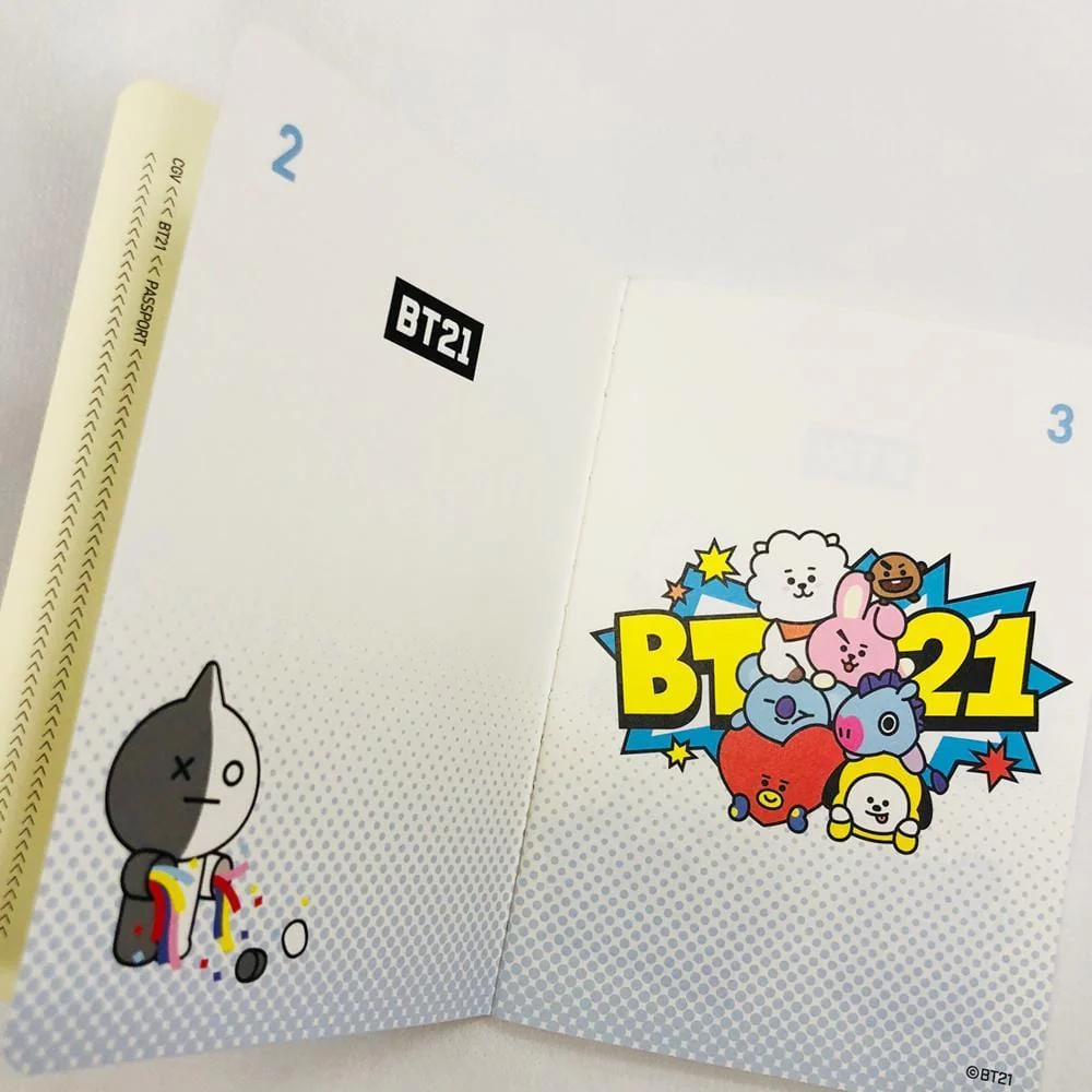 BT21 X CGV [ SPACE STAR ] PASSPORT - Image 3