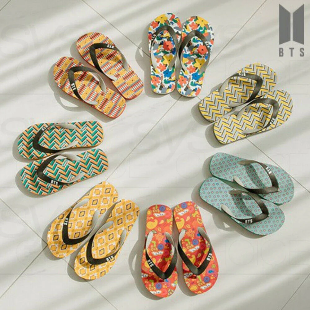 방탄소년단 | BTS IDOL FLIP-FLOPS SIZE 7 (250MM)
