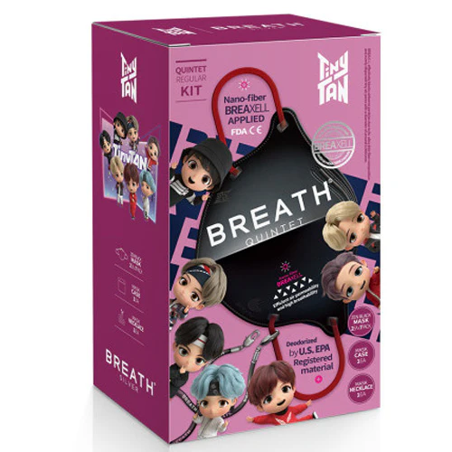 방탄소년단 | BTS [ TINYTAN ] BREATH QUINTET MASK KIT - Image 2