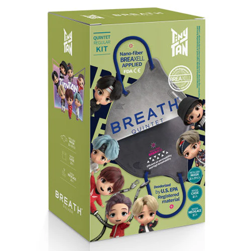 방탄소년단 | BTS [ TINYTAN ] BREATH QUINTET MASK KIT - Image 3