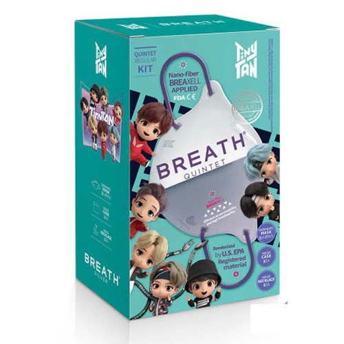 방탄소년단 | BTS [ TINYTAN ] BREATH QUINTET MASK KIT - Image 4
