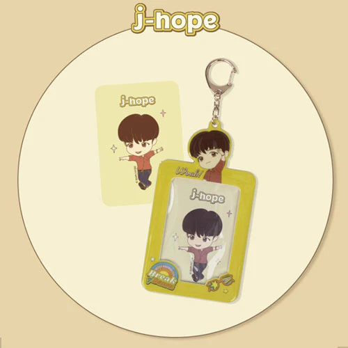 방탄소년단 | BTS [ TINYTAN ] DYNAMITE PHOTO CARD KEY HOLDER - Image 5
