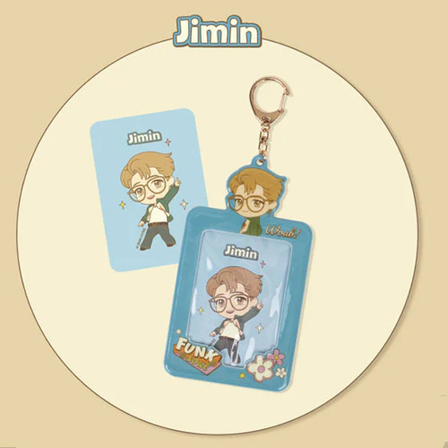 방탄소년단 | BTS [ TINYTAN ] DYNAMITE PHOTO CARD KEY HOLDER - Image 6