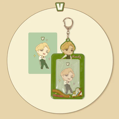 방탄소년단 | BTS [ TINYTAN ] DYNAMITE PHOTO CARD KEY HOLDER - Image 7