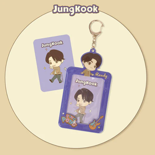 방탄소년단 | BTS [ TINYTAN ] DYNAMITE PHOTO CARD KEY HOLDER - Image 8