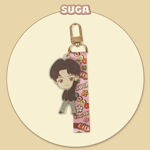 방탄소년단 | BTS [ TINYTAN ] DYNAMITE ACRYLIC STRAP KEYRING - Image 4