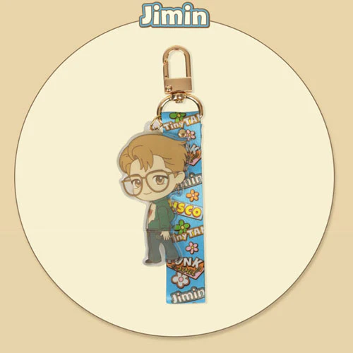 방탄소년단 | BTS [ TINYTAN ] DYNAMITE ACRYLIC STRAP KEYRING - Image 6