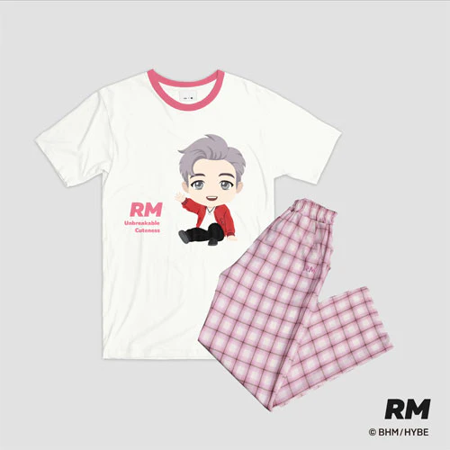 BTS TinyTan TIYP PAJAMA SET | CHECK PATTEN