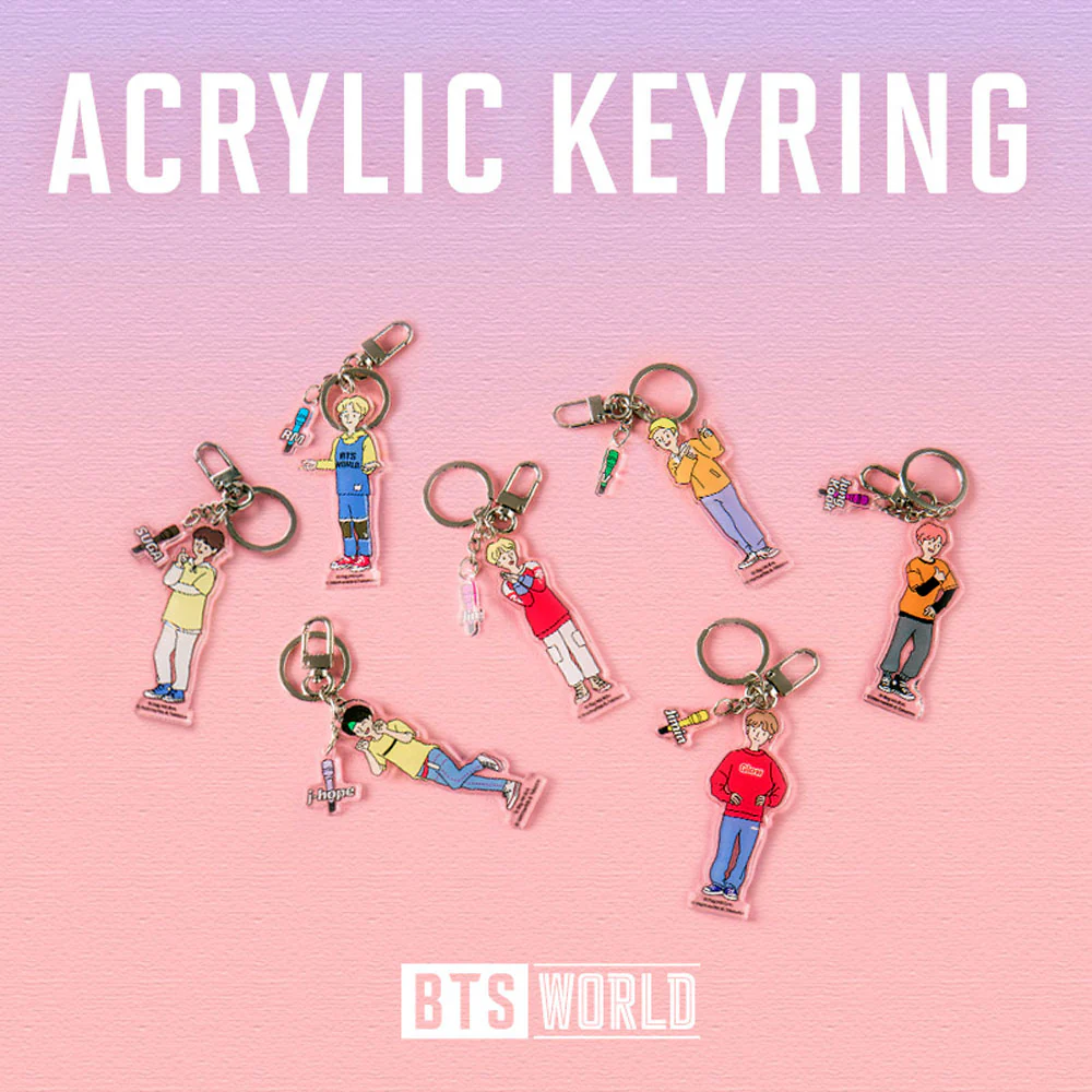 방탄소년단 | BTS [ BTS WORLD ] ACRYLIC KEYRING