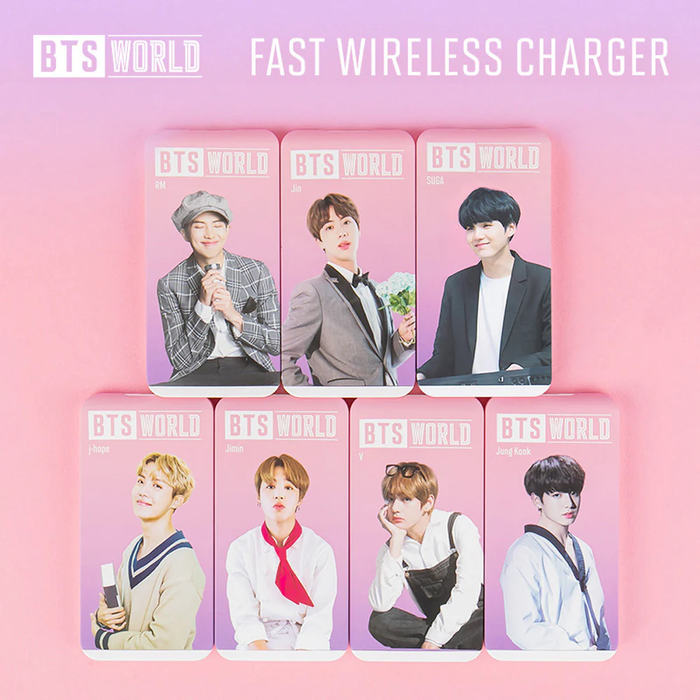 방탄소년단 | BTS [ BTS WORLD ] HIGH-SPEED WIRELESS CHARGING CRADLE
