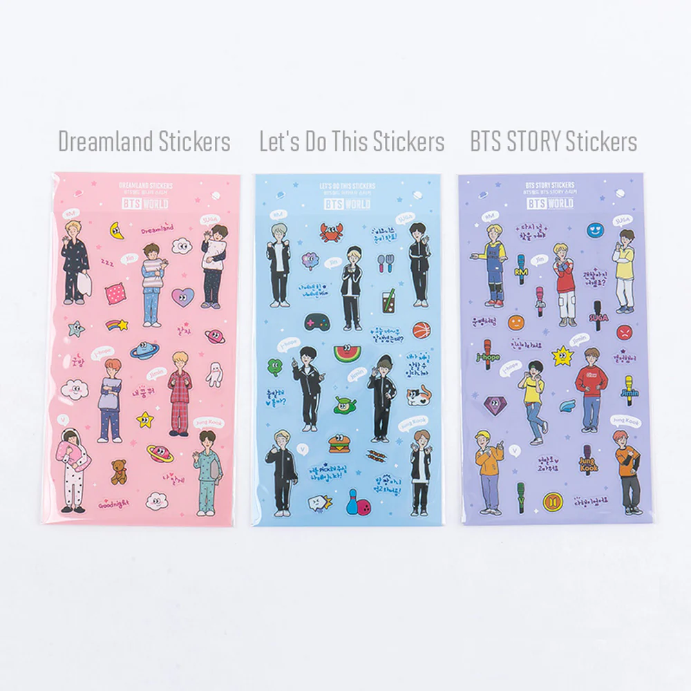 방탄소년단 | BTS [ BTS WORLD ] STICKERS