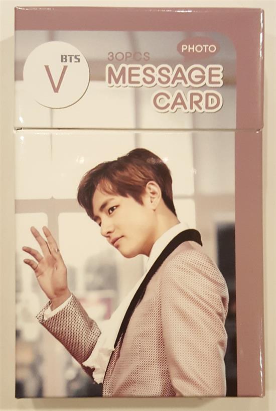 뷔 | V-MESSAGE CARDS-30PCS