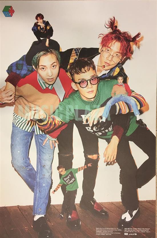 첸백시 | EXO-CBX | 1ST MINI ALBUM [ HEY MAMA! ] | (A VER.) POSTER ONLY