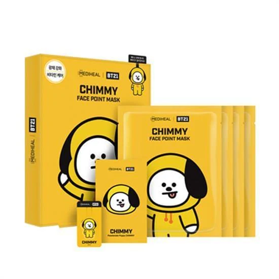 BT21 X MEDIHEAL FACE POINT MASK [ CHIMMY ]