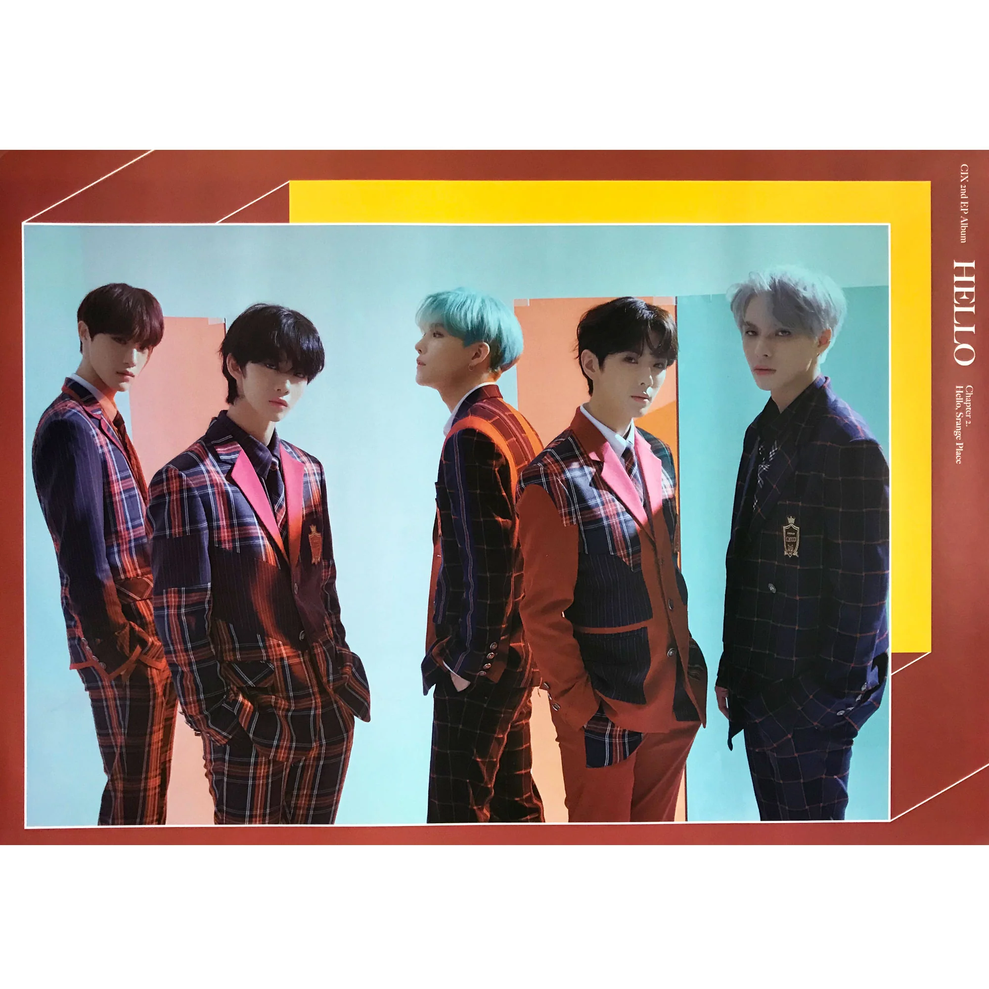 씨아이엑스 | CIX 2ND MINI ALBUM [ HELLO CHAPTER 2: HELLO, STRANGE PLACE ] | (A VER.) POSTER ONLY