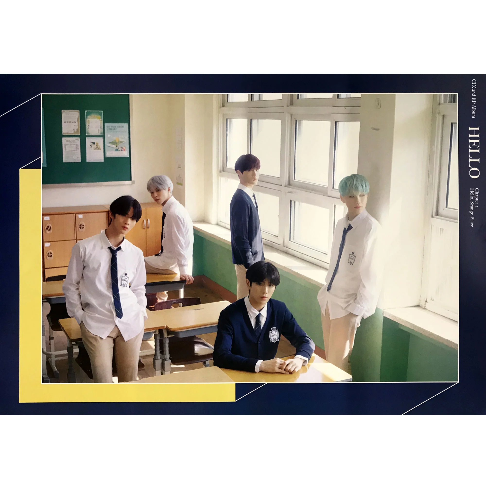 씨아이엑스 | CIX 2ND MINI ALBUM [ HELLO CHAPTER 2: HELLO, STRANGE PLACE ] | (B VER.) POSTER ONLY