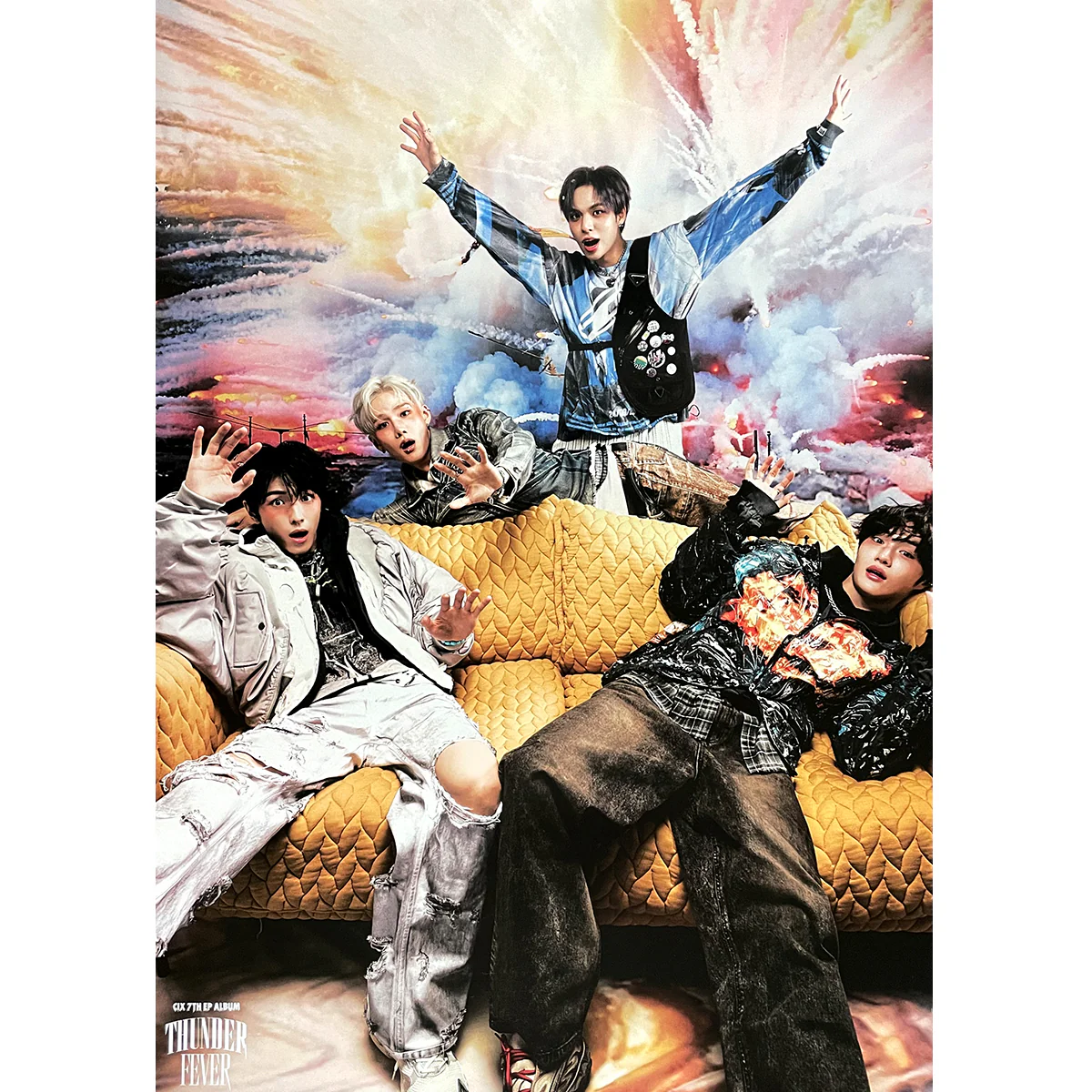 CIX | 7TH EP ALBUM [ THUNDER FEVER ] | (FEVER VER.) POSTER ONLY
