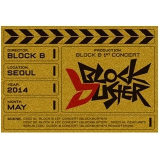 블락비 | BLOCK B CONCERT [ 2014 LIVE CONCERT BLOCKBUSTER ] DVD