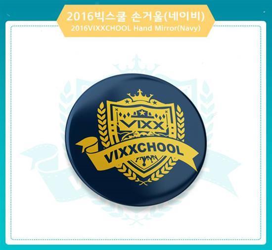 빅스 | VIXX [ 2016 VIXXCHOOL ] METAL HAND MIRROR - NAVY