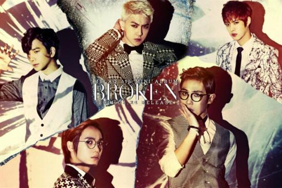 엠블랙 | MBLAQ 6TH MINI ALBUM [ BROKEN ]