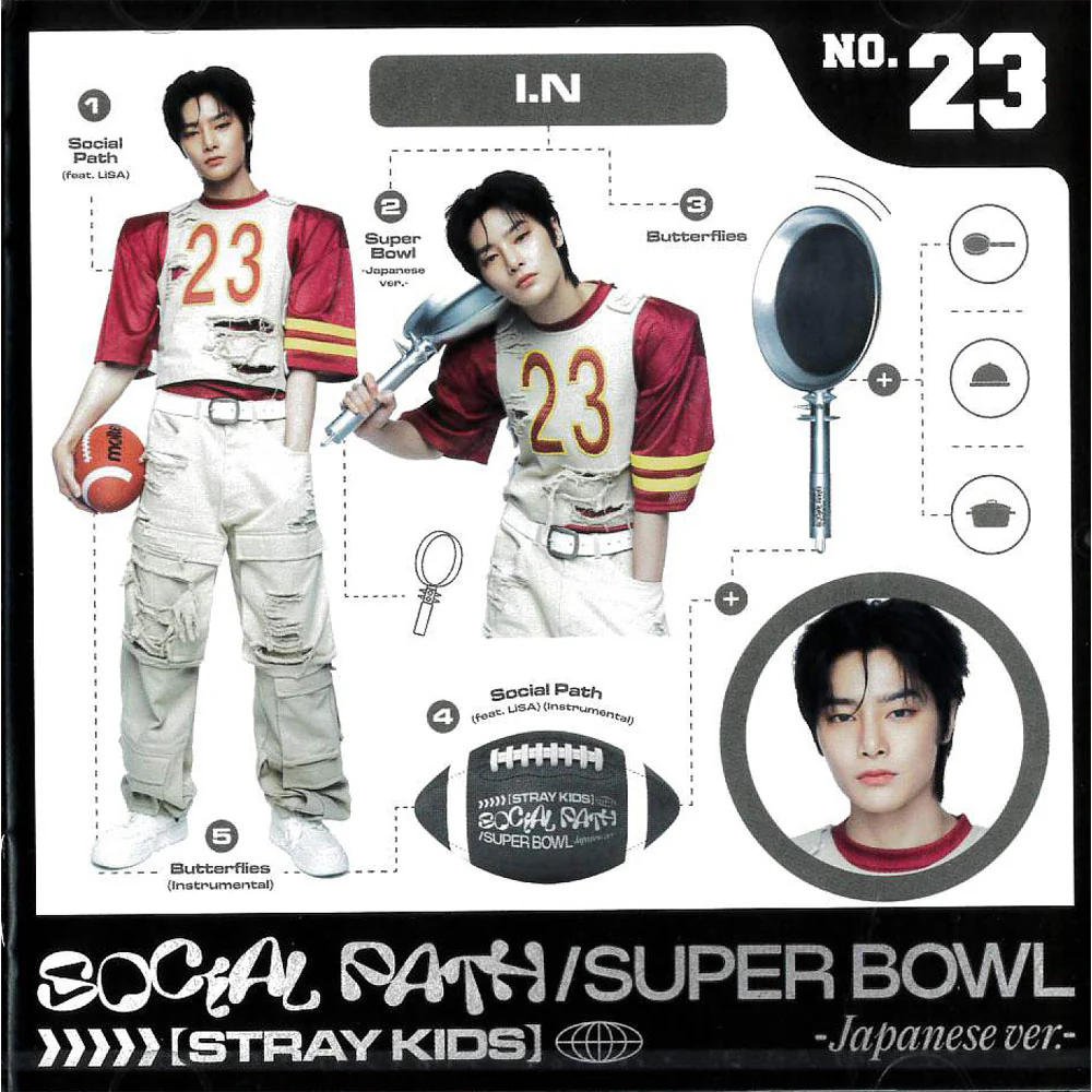 STRAY KIDS Social Path (feat. Lisa) / Super Bowl - Japanese Ver. - [CD + BLU-RAY / Limited Edition ] - Image 8