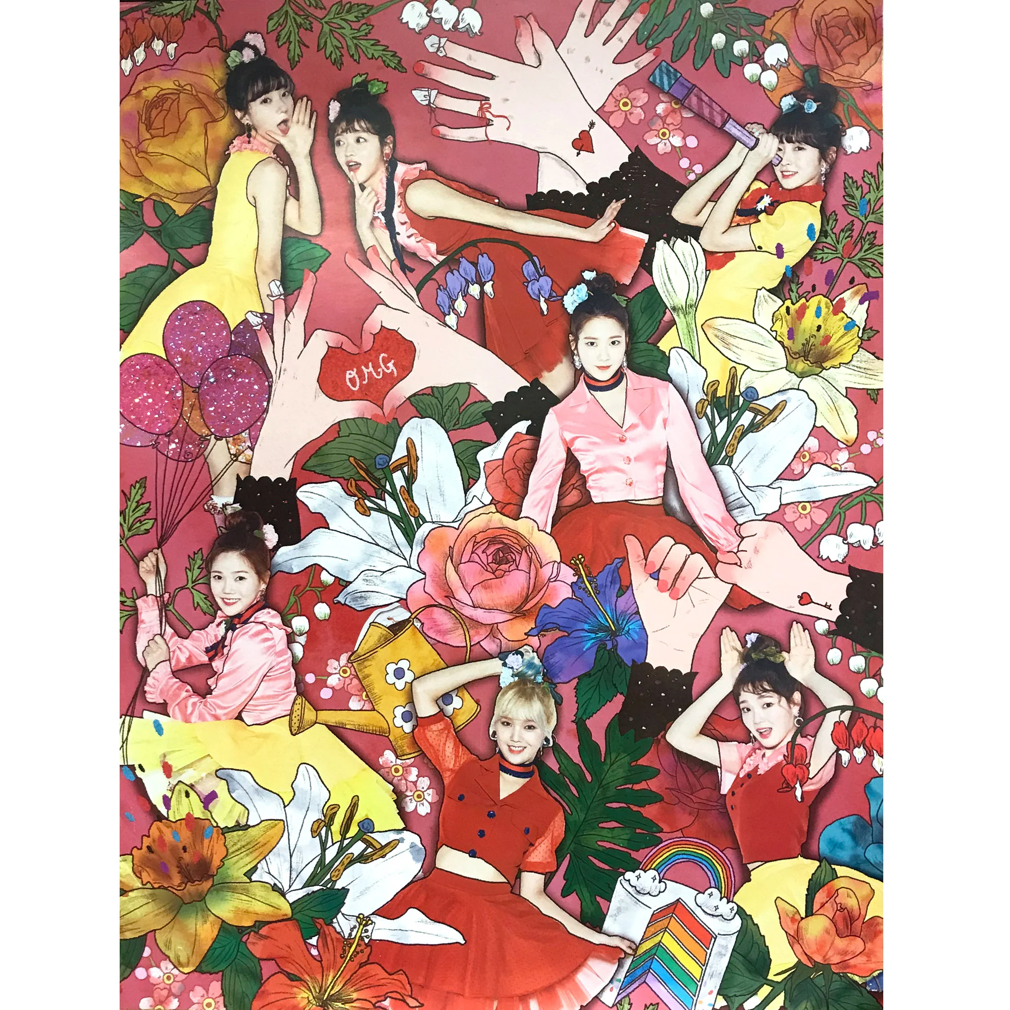 오마이걸 | OH MY GIRL | 4TH MINI ALBUM [ COLORING BOOK ] | POSTER ONLY