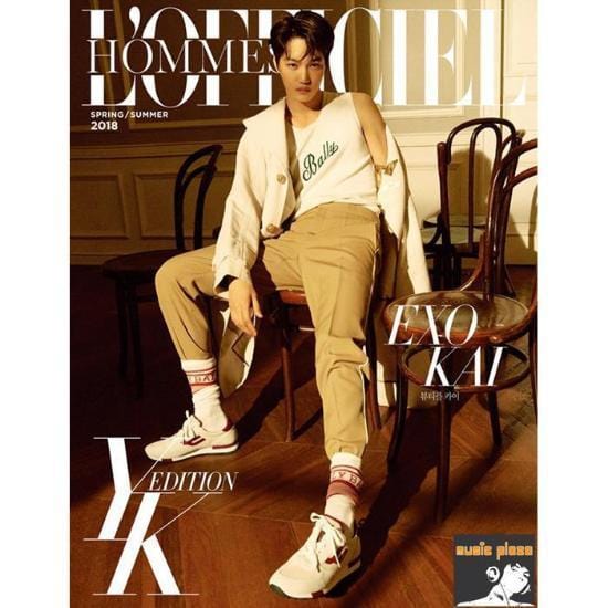 로피시엘 옴므 | L'OFFICIEL HOMMES 2018 S/S [ KAI ] TYPE B