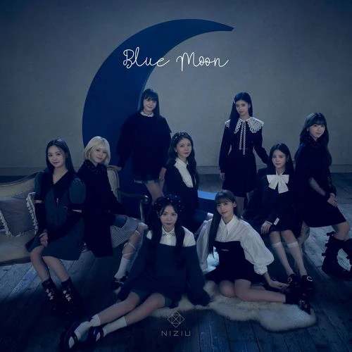 니쥬 | NIZIU 4TH JAPANESE SINGLE ALBUM [ BLUE MOON ] LIMITED B VER. ( CD + BOOKLET )